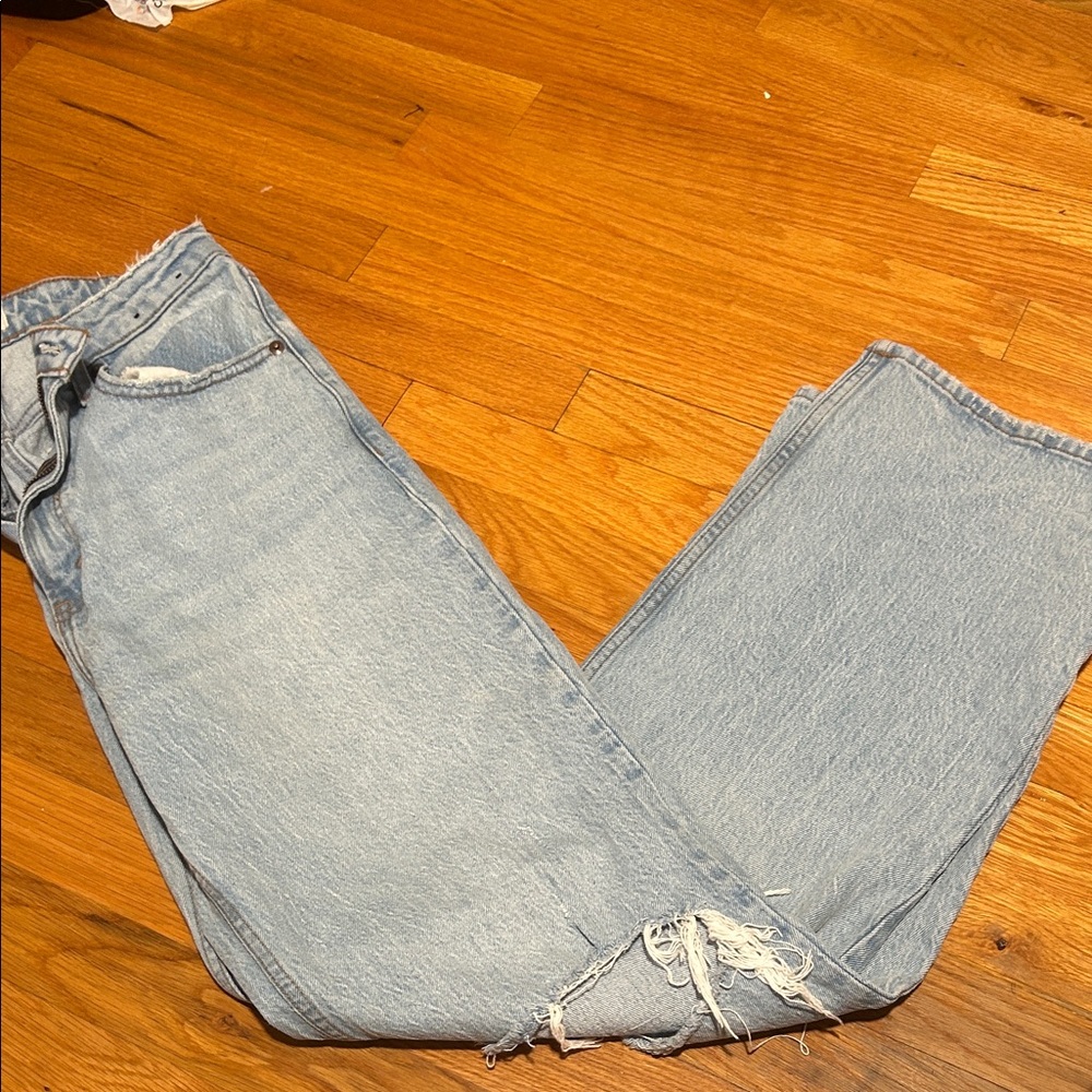 Abercrombie & Fitch Light Blue Men's Straight Jeans